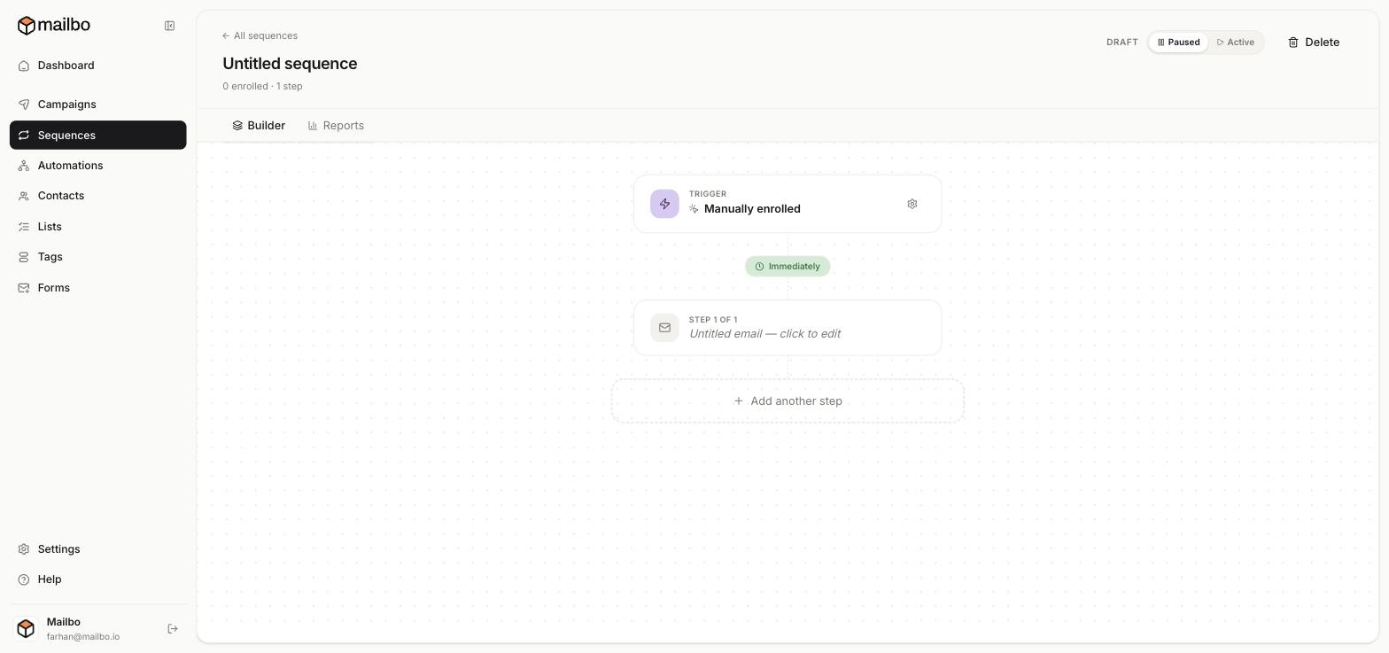 The sequence builder